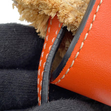 Load image into Gallery viewer, LOEWE Gate Shoulder Beige/Orange329.13.U62 Raffia Leather Size Mini
