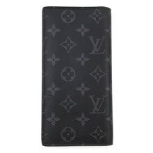 将图像加载到图库查看器中，LOUIS VUITTON Portefeuille Brazza NoirM61697 Monogram Eclipse

