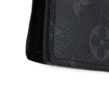 将图像加载到图库查看器中，LOUIS VUITTON Portefeuille Brazza NoirM61697 Monogram Eclipse
