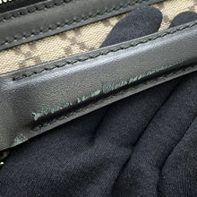 将图像加载到图库查看器中，GUCCI Diamante Carry Bag Beige/Black246459 Canvas Leather
