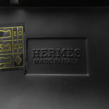 将图像加载到图库查看器中，HERMES fresh ankle boots Black Quilted Parachute Fabric Calf Leather Size 36
