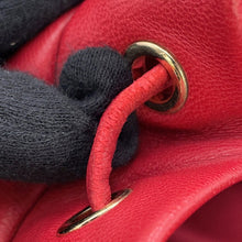 Load image into Gallery viewer, CHANEL Matelasse Backpack RedA91121 Lambskin
