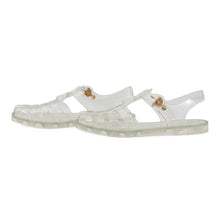 将图像加载到图库查看器中，GUCCI Sandals Transparent676970 Rubber Size 40

