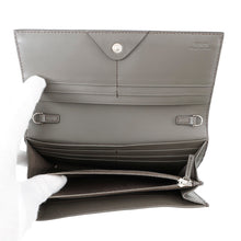 将图像加载到图库查看器中，FENDI Bugs Eye Robot Chain Wallet Gray8M0365 Leather
