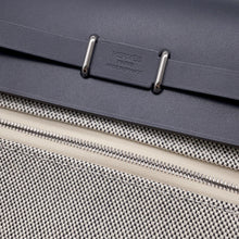 将图像加载到图库查看器中，HERMES Herbag zip Ardoise/Ecru Toile H Vache Hunter Leather Size Mini
