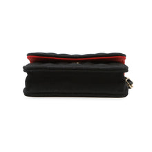 将图像加载到图库查看器中，CHANEL Matelasse ChainShoulder Black Jersey Leather Size Mini mini
