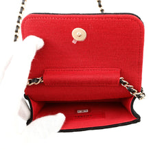 将图像加载到图库查看器中，CHANEL Matelasse ChainShoulder Black Jersey Leather Size Mini mini
