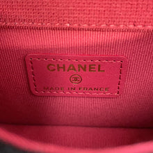 将图像加载到图库查看器中，CHANEL Matelasse ChainShoulder Black Jersey Leather Size Mini mini
