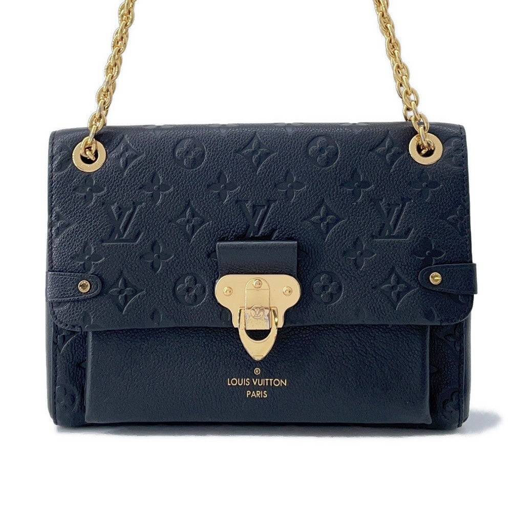 LOUIS VUITTON Vavin NoirM44151 Monogram Empreinte Leather Size PM