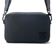 Load image into Gallery viewer, LOUIS VUITTON Alpha Wearable Wallet NoirM59161 Grained Calf Leather LV Aerogram
