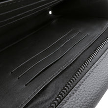 将图像加载到图库查看器中，LOUIS VUITTON Alpha Wearable Wallet NoirM59161 Grained Calf Leather LV Aerogram
