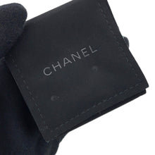 将图像加载到图库查看器中，CHANEL CC Logo Rhinestone Earrings GoldABC823 Gold Plated Rhinestone
