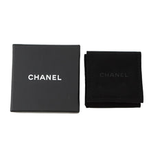 将图像加载到图库查看器中，CHANEL CC Logo Rhinestone Earrings GoldABC823 Gold Plated Rhinestone
