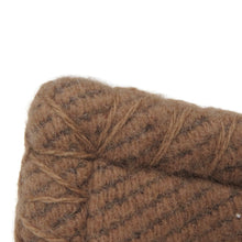 将图像加载到图库查看器中，HERMES Avalon Cushion Ecru / Camel Wool 90% Cashmere10% Size GM
