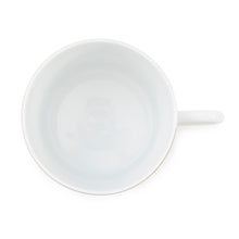 将图像加载到图库查看器中，HERMES Mosaique24 Teacup &amp; Saucer Set of 2 White/Gold Porcelain
