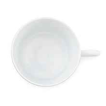 将图像加载到图库查看器中，HERMES Mosaique24 Teacup &amp; Saucer Set of 2 White/Gold Porcelain
