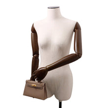 Load image into Gallery viewer, HERMES Mini Kelly 2 Etoupe Epsom Size 20
