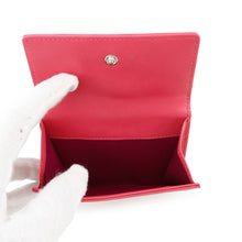 将图像加载到图库查看器中，CHANEL Camellia W Hook Wallet Wallet Pink/PurpleA47422 Lambskin
