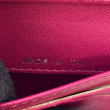 将图像加载到图库查看器中，CHANEL Camellia W Hook Wallet Wallet Pink/PurpleA47422 Lambskin
