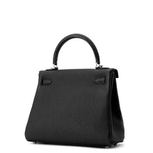 Load image into Gallery viewer, HERMES Kelly Retourne Black Togo Leather Size 25
