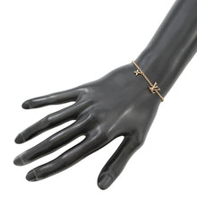 将图像加载到图库查看器中，LOUIS VUITTON Bracelet・LV Iconic GoldM00587 Metal Rhinestone
