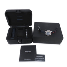 将图像加载到图库查看器中，PANERAI Submersible Quaranta Quattro Luna Rossa W44mm Stainless Steel Fabric Rubber Blue DialPAM01391
