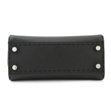 Load image into Gallery viewer, FENDI Peekaboo Selleria Black8BN244 Calf Leather Size Mini
