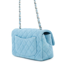 Load image into Gallery viewer, CHANEL ★Matelasse ChainShoulder Bag BlueA69900 Denim Size Mini
