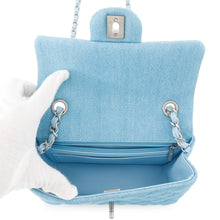 Load image into Gallery viewer, CHANEL Matelasse ChainShoulder Bag BlueA69900 Denim Size Mini
