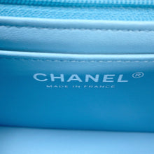 将图像加载到图库查看器中，CHANEL Matelasse ChainShoulder Bag BlueA69900 Denim Size Mini
