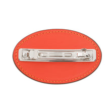 Load image into Gallery viewer, HERMES Evelyne Barrette Orange Field Swift Leather Size PM
