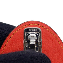 Load image into Gallery viewer, HERMES Evelyne Barrette Orange Field Swift Leather Size PM
