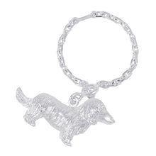 Load image into Gallery viewer, HERMES Dog Bag Charm Silver SV925
