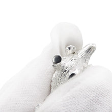 Load image into Gallery viewer, HERMES Dog Bag Charm Silver SV925
