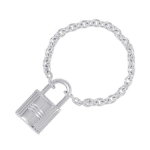 Load image into Gallery viewer, HERMES Cadena Bag Charm Silver SV925
