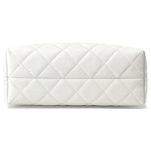 将图像加载到图库查看器中，CHANEL Metal Top Handle Bag WhiteAP4591 Caviar Leather
