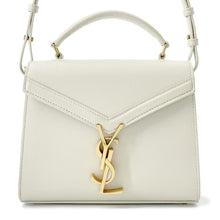 Load image into Gallery viewer, SAINT LAURENT PARIS Cassandra 2WayHandbag Ivory623930 Leather
