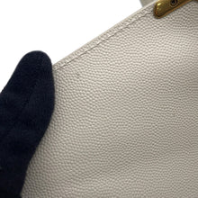 Load image into Gallery viewer, SAINT LAURENT PARIS Cassandra 2WayHandbag Ivory623930 Leather

