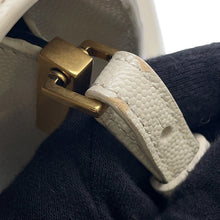Load image into Gallery viewer, SAINT LAURENT PARIS Cassandra 2WayHandbag Ivory623930 Leather
