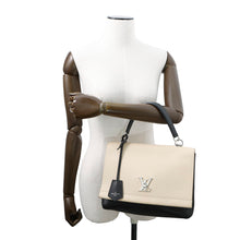 将图像加载到图库查看器中，LOUIS VUITTON Rock Me Cartable Vanille NoirM50252 Calf Leather
