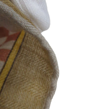 将图像加载到图库查看器中，HERMES Giant Square &quot;Letol Equestre&quot; Size 140 Natural/Beige/Rose Poudre Cashmere70% Silk30%
