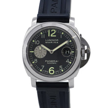将图像加载到图库查看器中，PANERAI Luminor Marina W44mm Stainless Steel Rubber Gray DialPAM00086
