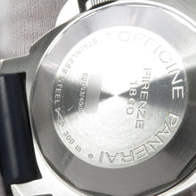 将图像加载到图库查看器中，PANERAI Luminor Marina W44mm Stainless Steel Rubber Gray DialPAM00086
