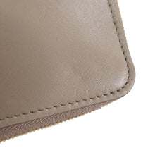 将图像加载到图库查看器中，LOEWE Zip coin purse Sand/Tropical GreenCEM1ZCPX02 Shiny Nappa Calf Leather
