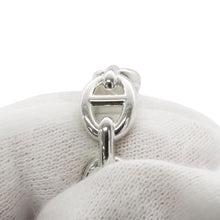 将图像加载到图库查看器中，HERMES Chaine d&#39;Ancre Anchene Ring Size PM/51/#11 SV925
