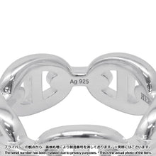 将图像加载到图库查看器中，HERMES Chaine d&#39;Ancre Anchene Ring Size PM/51/#11 SV925
