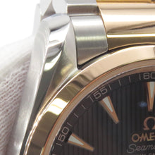将图像加载到图库查看器中，OMEGA Seamaster Aqua Terra Annual Calendar W38.5mm Stainless Steel K18PG Gray Dial231.20.39.22.06.001
