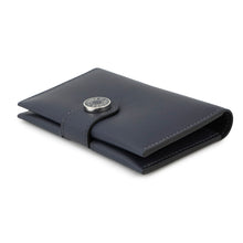 将图像加载到图库查看器中，HERMES Card Case RMS Blue Nuit Evercolor
