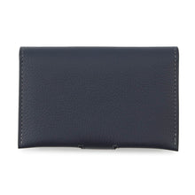 将图像加载到图库查看器中，HERMES Card Case RMS Blue Nuit Evercolor
