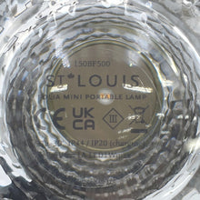将图像加载到图库查看器中，SAINT LOUIS Folia Table Lamp Glass Silver150BF500 Aluminum glass
